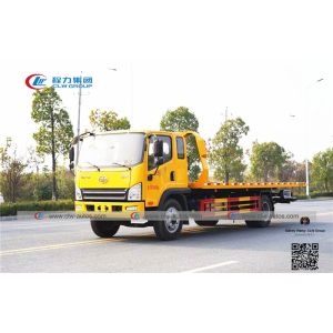Buy cheap 120HP FAW 4x2 Left Hand Drive Flatbed Towing Trucks from wholesalers