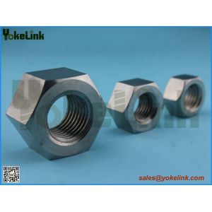 Zinc plated hex nut for machine bolt