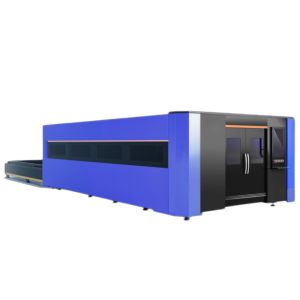 Buy cheap QUESTT 6025/8025/10025/12025 High Power Fully Enclosed Cover And Exchange Table Fiber Laser Cutting Machine from wholesalers
