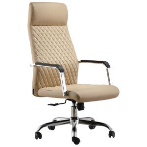 Buy cheap 2.5mm Mechnaism White Executive Office Chair For Back Pain BIFMA OEM from wholesalers