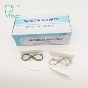 Buy cheap Surgical Polypropylene Silk Braided Absorbable Suture from wholesalers