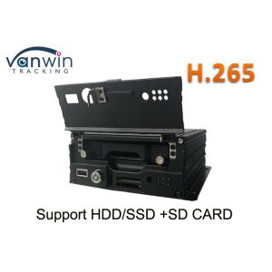 Buy cheap Fuel Sensor H.265 HDD 4 Channel 1080P RJ45 Port HD Mobile DVR with Motion detection from wholesalers