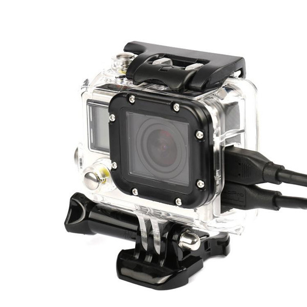 Quality Transparent Side Open Protective Housing Case Protector Shell For GoPro Hero 3 Go Pro 3 Camera for sale