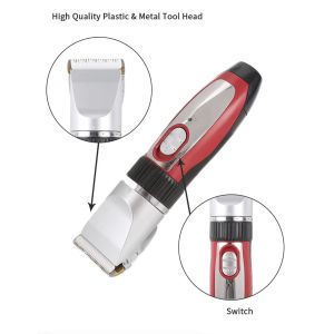 Buy cheap Adjustable Rechargeable Dog Clippers Customized Detachable Blade Easy Cleaning from wholesalers