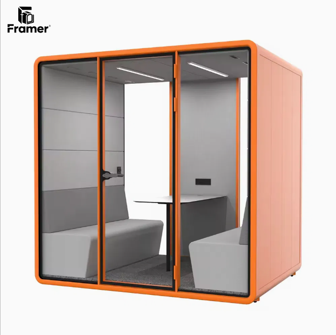 Buy cheap Efficient Soundproof Meeting Pods High Privacy 4 Person Pod 220V With Easy Installation from wholesalers