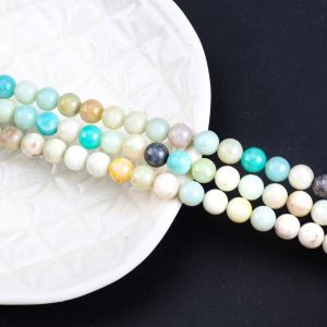 Amazonite Round Bead Natural Crystal Gemstone Different Bead Size Loose Bead