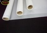 Monofilament Plain Weave Polyester Silk Screen Printing Mesh White Durable