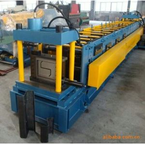 Buy cheap 18-20Mpa Gcr 15 Z Purlin Roll Forming Machine With 15 Rows Rollers / PLC Vector Inverter product