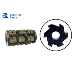 Buy cheap 6 Points Milling Tungsten Tipped Flails 80X19 for Surface Preparation with More Than 10000 Sqm Working Life from wholesalers