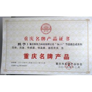 Chongqing Skill Science & Technology Co., Ltd. Certifications