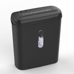 Buy cheap S616B 5 Sheets Strip Cut Paper Shredder Machine WITH 8L Mini Basket Bin For Home Office from wholesalers