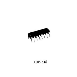 Integrated Circuit Chip HA12413 DIP-16 HITACHI New and Original