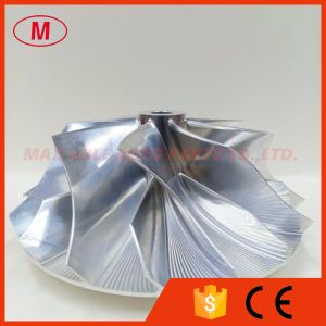 Buy cheap HC5A forward 103.80/130.98mm 8+8 Blades LEP Style, Performance Design turbo aluminum 2618/billet compressor wheel from wholesalers