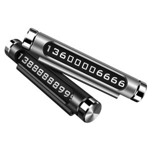 Buy cheap Rotary ABS PC 0.06g 26cmx5cm Car Parking Number Plate product