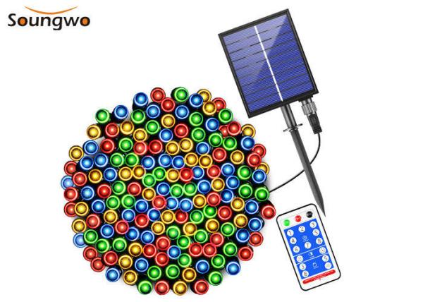 Buy cheap 0603 Lamp Solar String Lights 800mah 72ft With Remote Control from wholesalers