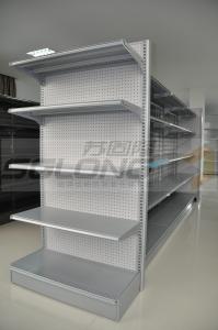 Buy cheap Single Sided / Double Sided Grocery Store Display Fixtures Super Market Racks product
