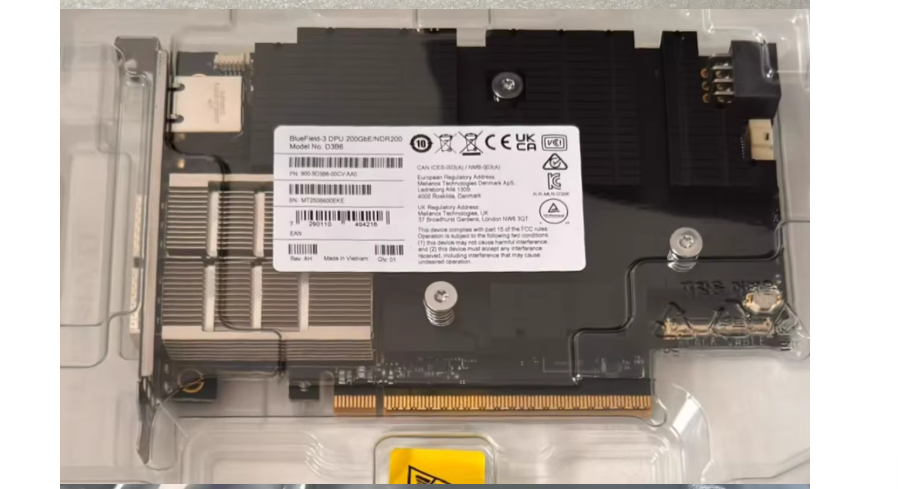 Buy cheap Bluefield-3 DPU Data Processing Unit 400Gb/S Data Center Accelerator Card With 16 Core ARM CPU from wholesalers