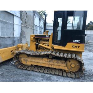 Used Cat Bulldozer D3c with Pyramid Track Secondhand Crawler Tractor D3c D4c