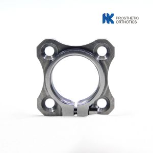 Stainless Steel Lower Limb Pediatric Prosthetic Components AK Bolck Attachment