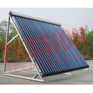 Buy cheap 30 Tubes Pressure Heat Pipe Solar Collector Aluminium Alloy Silver Frame from wholesalers
