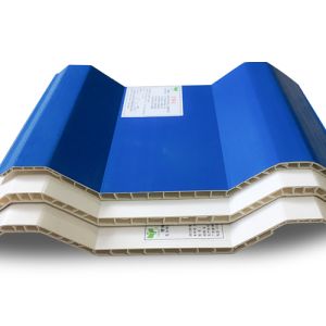 Buy cheap PVC Hollow Roof Tile 930mm Width 10mm Thickness Weatherproof from wholesalers