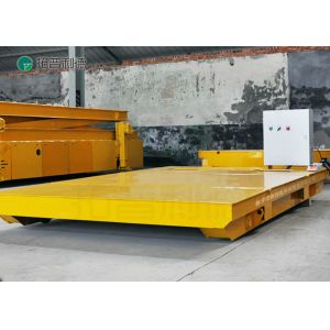 Buy cheap Heavy Duty Plant Motorized Handling Inter Bay Transport Cross Bay Rail Truck Trolleys from wholesalers