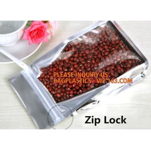 Tapeil APET Laminated plastic material zip lock static shielding bags and rolls,