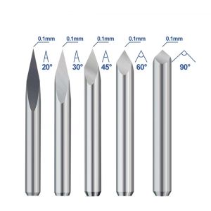 Buy cheap Solid Carbide V Cutter Engraving Tools Hardness Workpieces Machining  with 2/4 Flutes from wholesalers