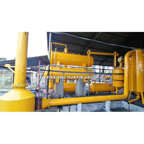 5 Ton waste plastic to fuel oil pyrolysis plant batch type In India