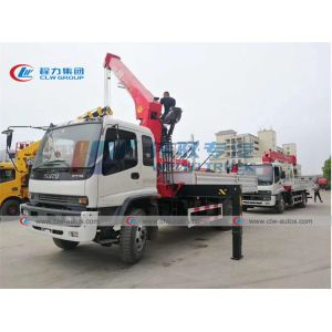 ISUZU FTR Lorry Mounted Straight Arm 10 Tons Palfinger Crane