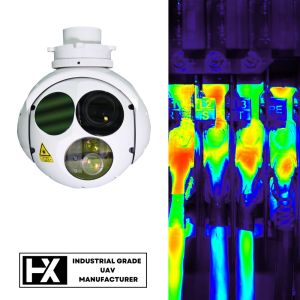 Buy cheap Targeting Function 2.5KG Drone Thermal Cameras 640X512 VTOL UAV Camera Gimbal PTZ HXTS03 from wholesalers