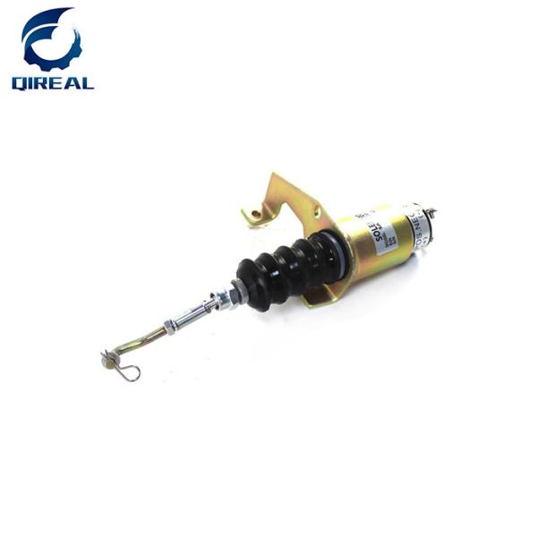 2370-12E3U1B5S1A Excavator Solenoid Valve 24V Engine Stop Solenoid 1502-24C7U1B2S1