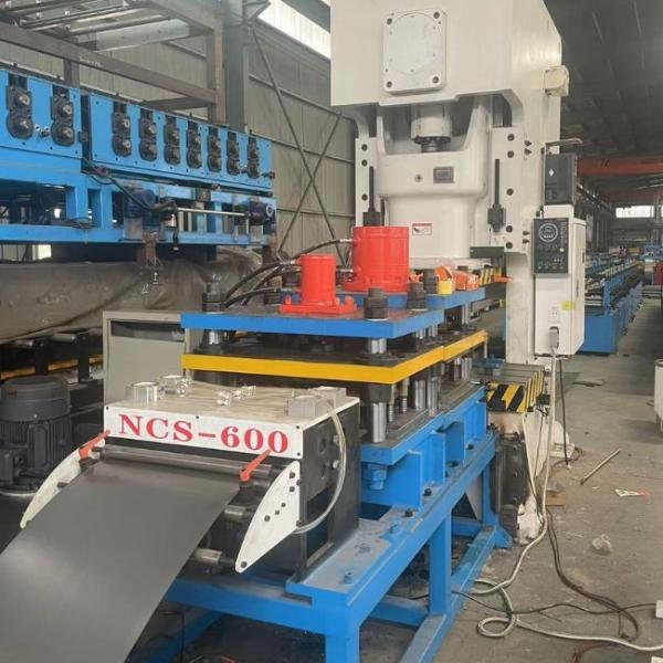 Buy cheap Metal Walk Platform Scaffolding Making Machine With Hydraulic Cutting from wholesalers
