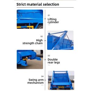 Mobile Skip Bin Trailer - Easy to Move and Load