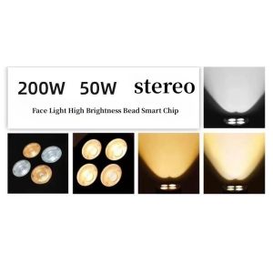 Stage Zoom Theater 2in1 Cob Led Par Light With Cold White And RGBW Light Source