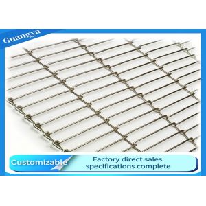 China Argon Knuckled Stainless Steel Belt Conveyor For Transmission on sale