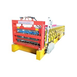 China Full Automatic 3 Layer 0.8mm Plc Sheet Metal Roll Forming Machines on sale