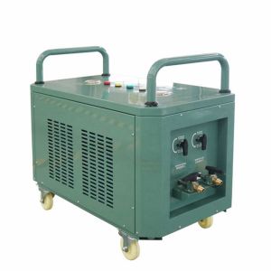 ac refrigerant freon recovery pump 2HP oil less recovery charging machine