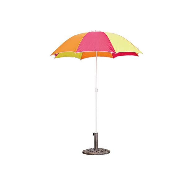 Quality 170T Polyester Fabric Outdoor Sun Umbrella BSCI EN581 Certificated for sale