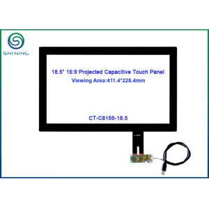 Buy cheap Drive - free Capacitive Multi Touch Panel With Surface Hardness Above 6H 18.5 from wholesalers