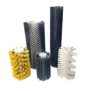Buy cheap Customized Nylon Cylindrical Industrial Rotating Brush Cleaning Roller from wholesalers
