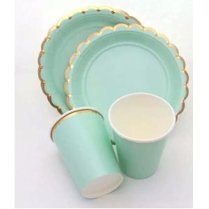 Buy cheap fancy paper plates,custom printed disposable paper plates,biodegradable eco friendly bagasse plates custom sugarcane dis from wholesalers