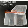 Buy cheap Disposable Plastic 4 Compartment Food Thermal Lunch Container Box,Plastic Takeaway Food Box with conjoined cover bagease from wholesalers