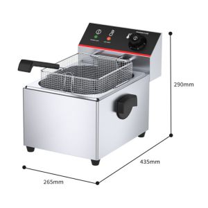 Buy cheap Commercial Electric Deep Fryer Machine Heating Protection Function and NO App-Controlled from wholesalers