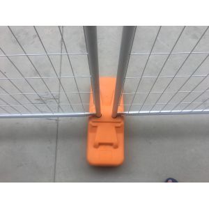Buy cheap 2.4x2.1m Flexible HDG Temporary Fence Temporary Fence Panel With Gate product