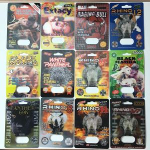 Buy cheap Hammer Stroke / Rhino 13 Pills Paper Box Packaging Male Enhancer Capsule Magnum Paper Cards from wholesalers
