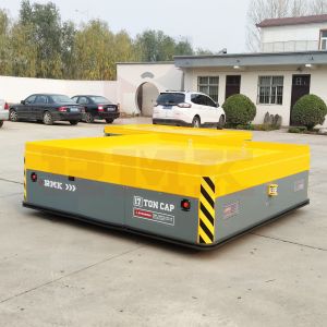 Buy cheap DC Motor Battery Powered Material Transfer Cart 17 Tons Manual Operation from wholesalers