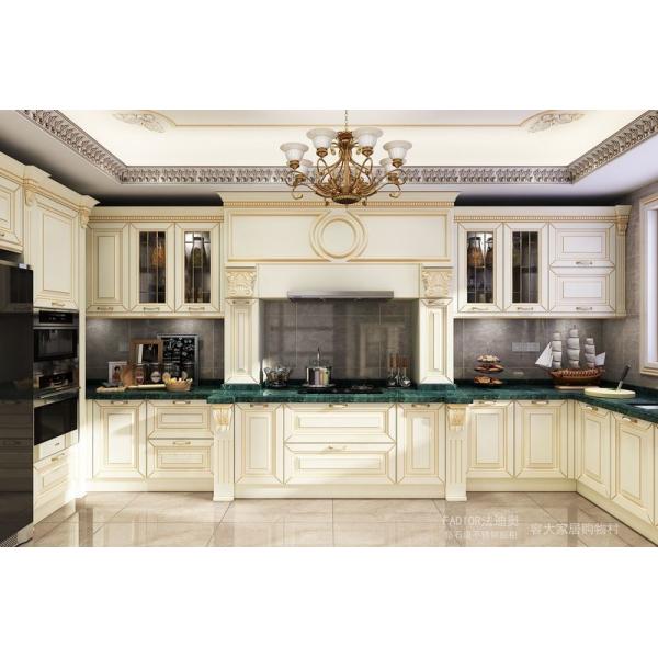 Opulent and Refined Custom Stainless Steel Kitchen Cabinetry with Deep Green