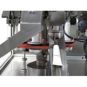 Buy cheap Automatic Ointment Plastic Soft Tube or Laminate Tubes Filling and Sealing Machine from wholesalers