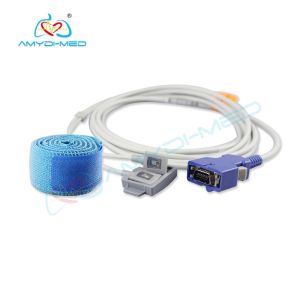 Reusable SpO2 Cables Neonate Wrap SpO2 Sensor Heart Rate Sensor